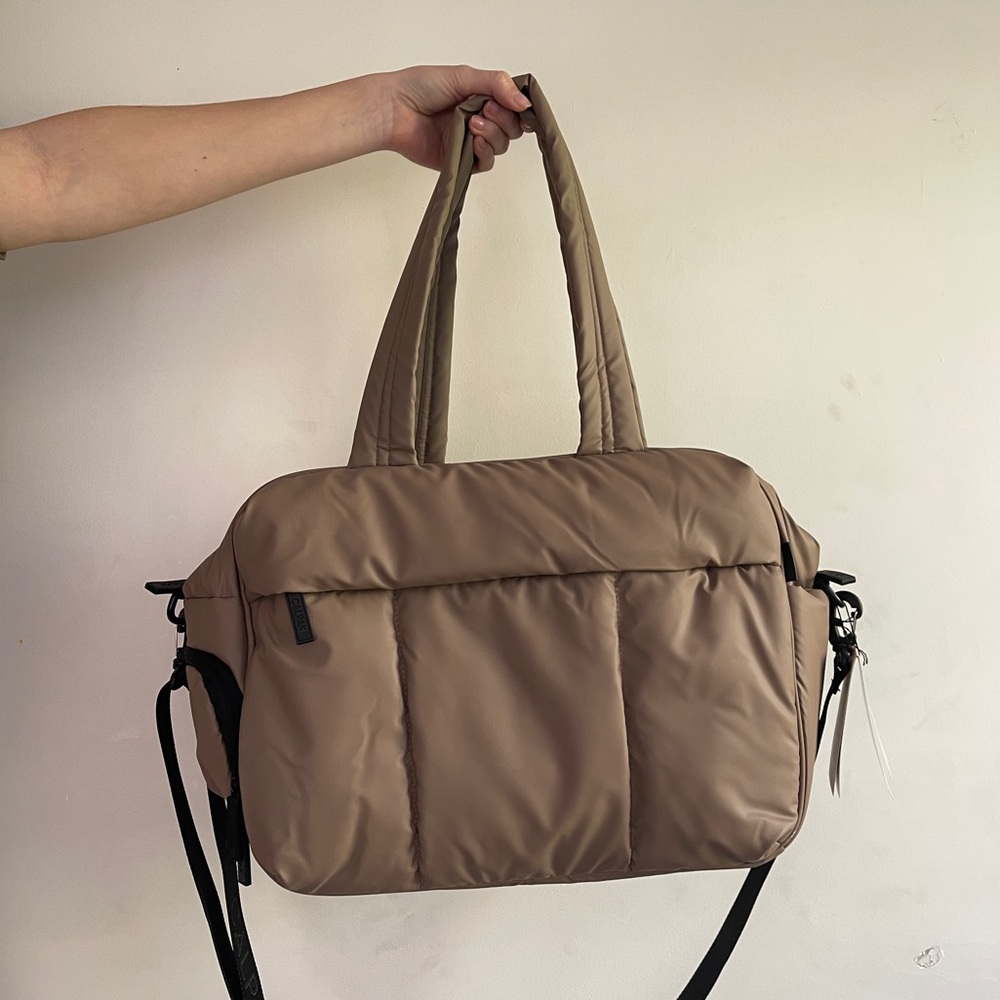 Calpak Luka Duffel Bag in Chocolate